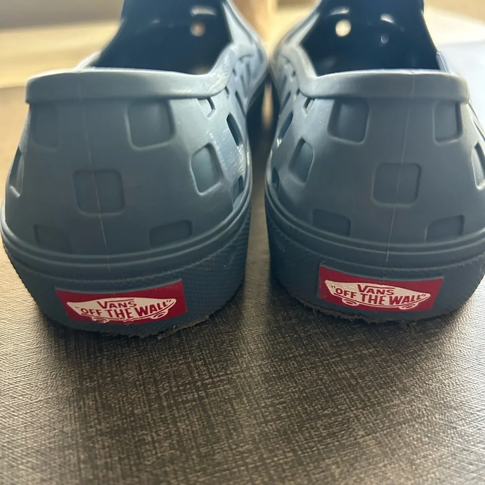 Vans Slip-On Trek shoes in pewter blue/gray size 5 boys/men - Picture 5 of 5